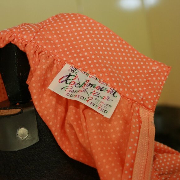 Vintage Square Dancing Skirt and Top Set Western Women's Country Outfit - Picture 7 of 11